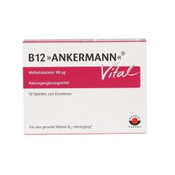 Витамин В12 Ankermann Vital (Метилкобаламин) табл. 100мкг 50шт. в Симферополе и области фото