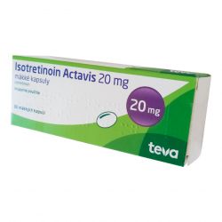 Изотретиноин Actavis (аналог Акненормин, Aknenormin) капс. 20мг 30шт в Симферополе и области фото