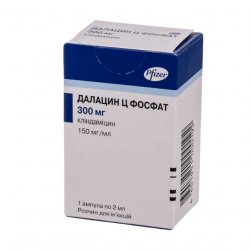 Далацин Ц фосфат р-р д/в/в и в/м введения 300 мг/2мл амп. 1шт в Симферополе и области фото