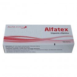 Альфатекс (Эубетал Антибиотико) глазная мазь 3г в Симферополе и области фото