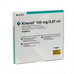 Кинерет (Анакинра) раствор для ин. 100 мг №7 в Симферополе и области фото