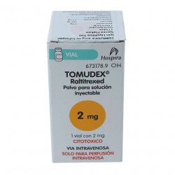 Томудекс (Ралтитрексид) лиофилизат д/пригот р-ра д/инф 2мг фл. 1шт в Симферополе и области фото